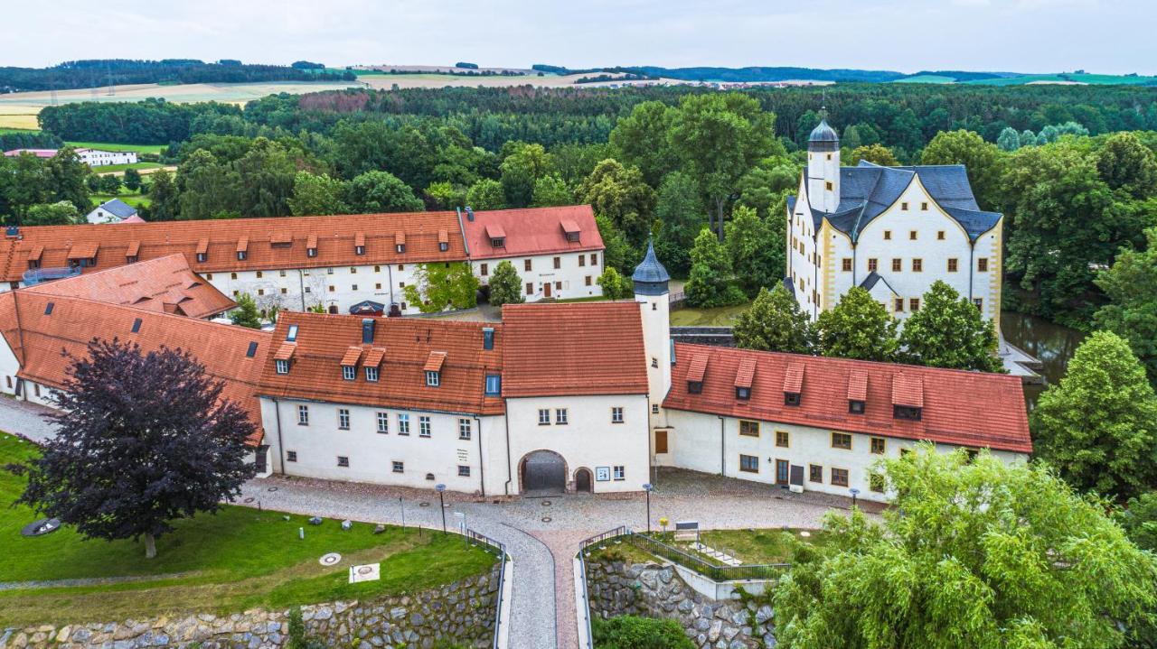 Schlosshotel Klaffenbach Chemnitz Exterior foto